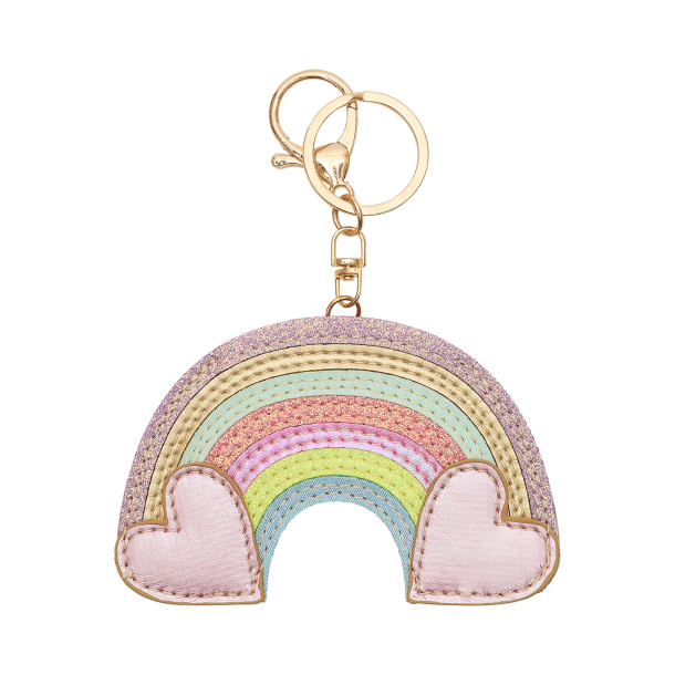 Mimi &amp; Lula - Nøglering - Rainbow My Little Unicorn