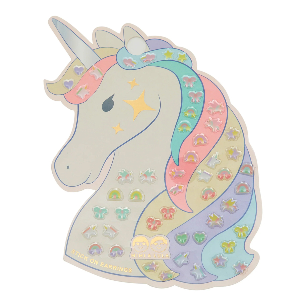 Mimi &amp; Lula - Ørestickers 25 par - My Little Unicorn