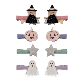 Mimi & Lula - 8 Hårclips - Halloween