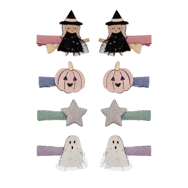 Mimi &amp; Lula - 8 Hårclips - Halloween