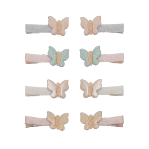 Mimi & Lula - 8 Hårclips - Bella Butterfly