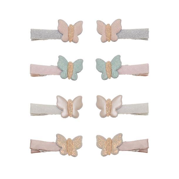 Mimi &amp; Lula - 8 Hårclips - Bella Butterfly