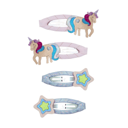 Mimi &amp; Lula - 4 Hårspænder - Magical Unicorn