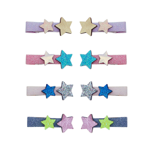 Mimi & Lula - 8 Hårclips - Teeny Weeny Star