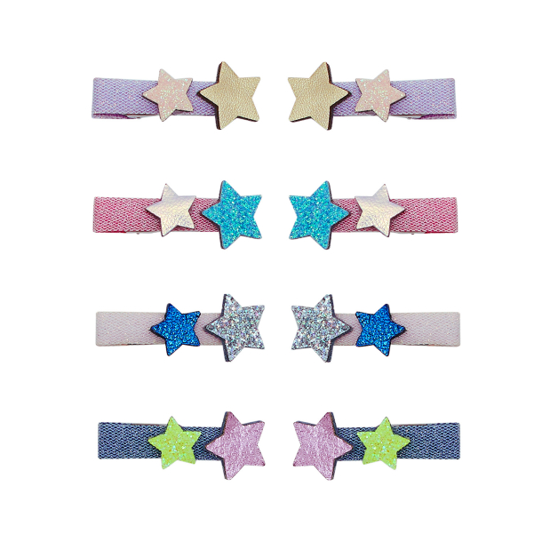 Mimi &amp; Lula - 8 Hårclips - Teeny Weeny Star