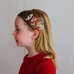 Mimi &amp; Lula - 5 Hårspænder - Mini Cutesy Bow
