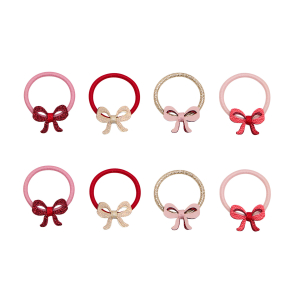 Mimi & Lula - 8 Hårelastikker - Mini Cutesy Bow