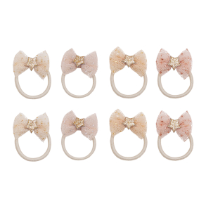 Mimi & Lula - 8 Hårelastikker - Mini Tutu Bow