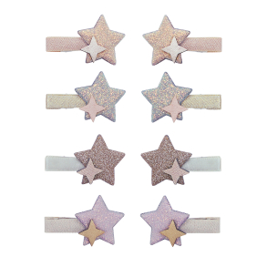 Mimi & Lula - 8 Hårclips - Starlight