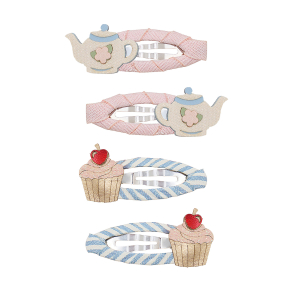 Mimi & Lula - 4 Hårspænder - Afternoon Tea
