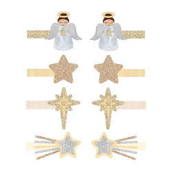 Mimi &amp; Lula - 8 Hårclips - Sparkle Angel