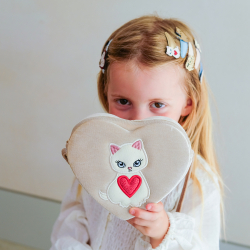 Mimi &amp; Lula - Skuldertaske - Kitty Heart