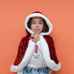 Mimi &amp; Lula - Kappe - Mrs Claus Sequin Christmas