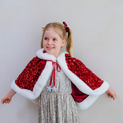 Mimi &amp; Lula - Kappe - Mrs Claus Sequin Christmas