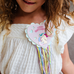 Mimi &amp; Lula - Badge - Magical Unicorn Birthday