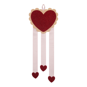 Mimi & Lula - Organizer til hårspænder - Dreamy heart wall hanger
