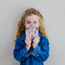 Mimi &amp; Lula - Ørestickers 25 par - Rainbow Castle
