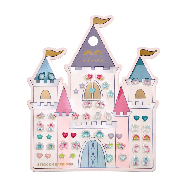Mimi &amp; Lula - Ørestickers 25 par - Rainbow Castle