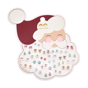 Mimi & Lula - Ørestickers 25 par - Santa