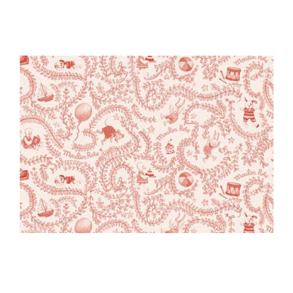 Moulin Roty - Merchandise - Gavepapir rulle rød 100m x 50 cm