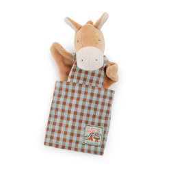 Moulin Roty - Hånddukke - Hesten Hugo 25 cm  - La grande famille