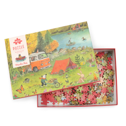 Moulin Roty - Puslespil 500 brk - La Grande Famille