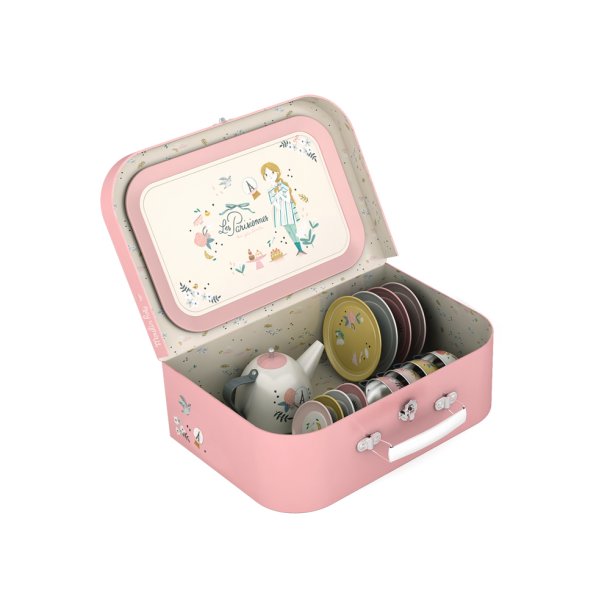 Tea Set in Carry Case 14 pcs - Les Parisiennes