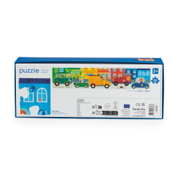 Moulin Roty - Puslespil 24 brk - Biler - Les Popipop