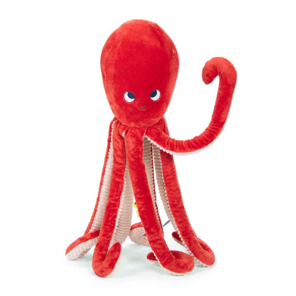Plush Animal - Giant Octopus 80 cm - Les Aventures de Paulie