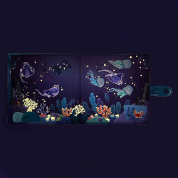 Moulin Roty - Aktivitetsbog i stof 25 cm - Les Aventures de Paulie