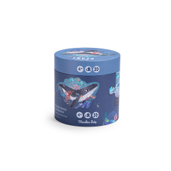 Moulin Roty - Puslespil 36 brk - K&#230;mpe Hval - Les Aventures de Paulie