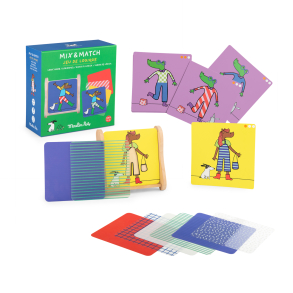 Moulin Roty - Spil - Mix & Match - Les Loufoques