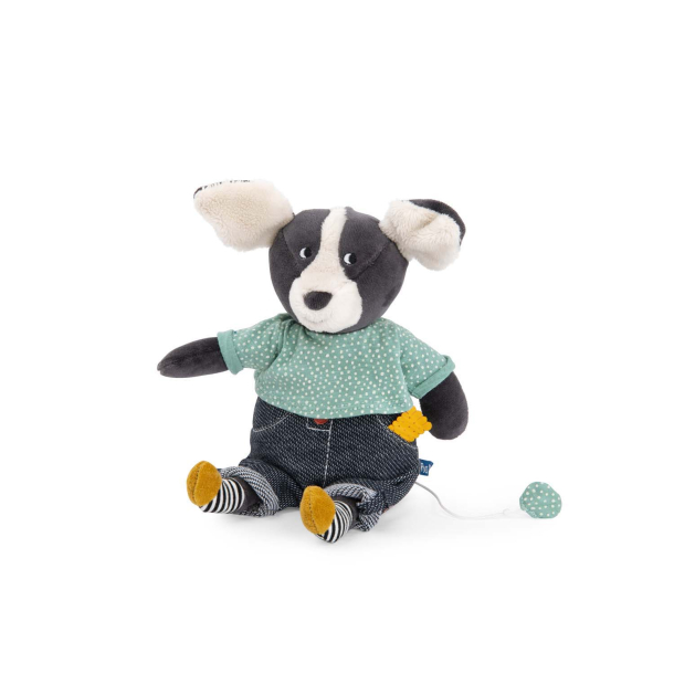 Musical Plush - Puce the Dog 27 cm - Puce & Pilou