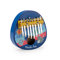 Moulin Roty - Musikinstrument - Kalimba - Puce &amp; Pilou