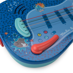 Moulin Roty - Musikinstrument - Elektrisk guitar - Puce &amp; Pilou