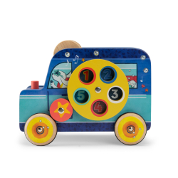 Moulin Roty - Aktivitetslegetøj - Multibil - Puce &amp; Pilou
