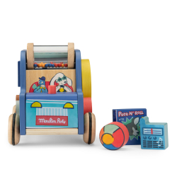 Moulin Roty - Aktivitetslegetøj - Multibil - Puce &amp; Pilou