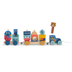 Moulin Roty - Trækketog - Puce &amp; Pilou