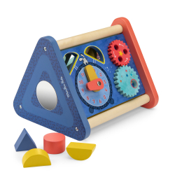 Moulin Roty - Aktivitetslegetøj - Multitrekant - Puce &amp; Pilou