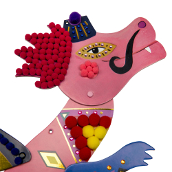 Moulin Roty - Aktivitetssæt - Pompon drage - Les comètes filantes