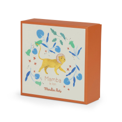 Moulin Roty - Nusseklud - Løven Mamba 27 cm - La forêt Mawa