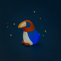 Moulin Roty - Vågelampe - Næsehornsfugl (USB opladelig) - La forêt Mawa