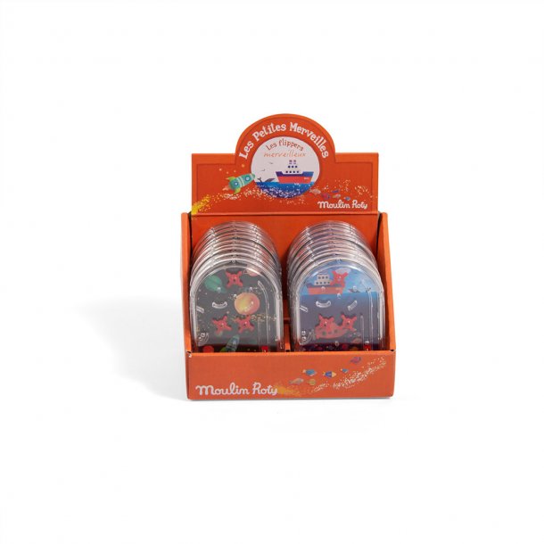 Moulin Roty - Mini flipperspil - 20 assorterede i display