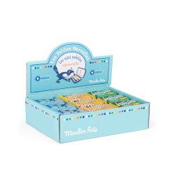Moulin Roty - Vandfarve - Minipalet - assorterede - Les Petites Merveilles