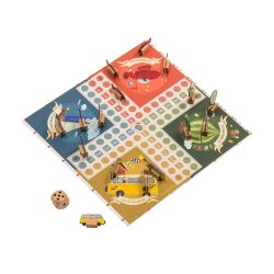 Moulin Roty - Spil - Ludo - Verdensomrejsen