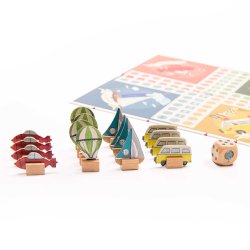 Moulin Roty - Spil - Ludo - Verdensomrejsen