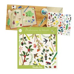 Moulin Roty - Skrabem&#230;rker - 18 assorterede i display - Le Jardin du Moulin