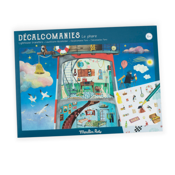 Moulin Roty - Overførselsmærker - Fyrtårn - A L'abordage