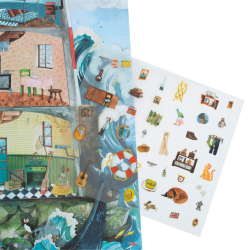 Moulin Roty - Overførselsmærker - Fyrtårn - A L'abordage