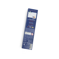 Moulin Roty - Silikone d&#230;kkeservietter med tusser - Aujourd&#39;hui c&#39;est mercredi